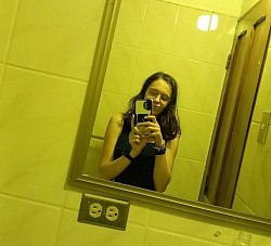 Moi dans le miroir